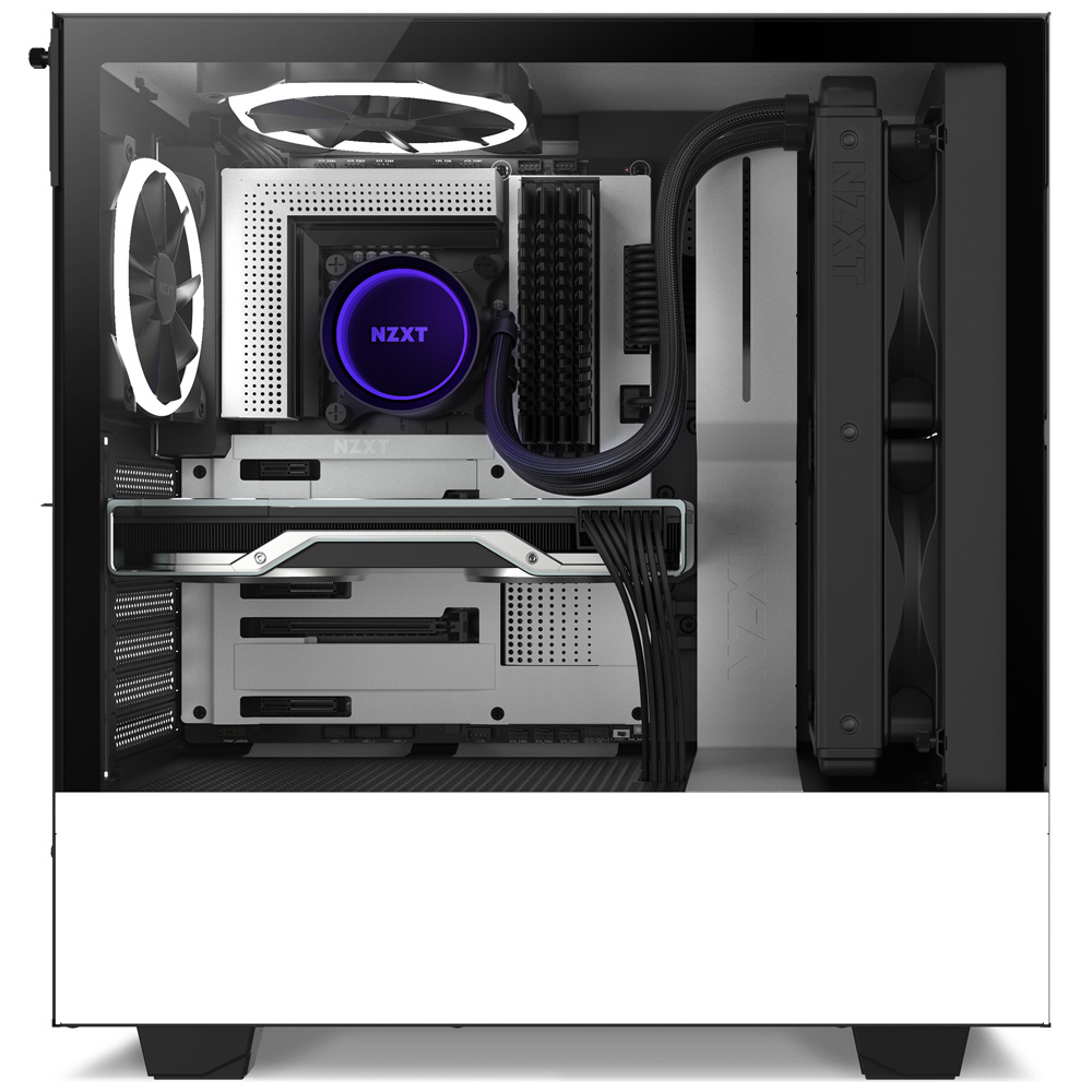 【クーラー】 NZXT KRAKEN X63 簡易水冷CPUクーラーRGBファン搭載280mm ファン